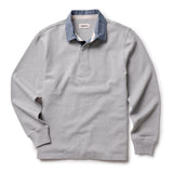 The Rugby Shirt in Heather Grey