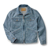 The Roper Jacket in Vintage Wash Organic Selvedge