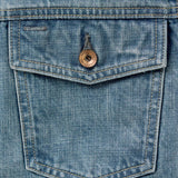 The Roper Jacket in Vintage Wash Organic Selvedge