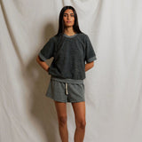 The Kennedy Reverse Fleece (Dark Heather Grey)