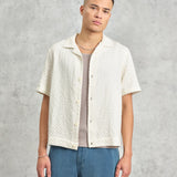 Lido SS Shirt Box Dobby (Ecru)