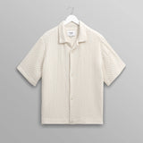 Lido SS Shirt Box Dobby (Ecru)
