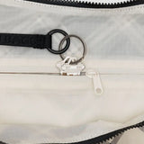 Large Nylon Crescent Bag (Mixed Plaid)