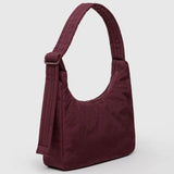 Mini Nylon Shoulder Bag (Mahogany)