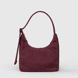 Mini Nylon Shoulder Bag (Mahogany)
