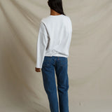 Mariana Drop Shoulder L/S (White)