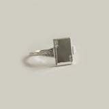 Ace of Spades Ring (Sterling Silver)