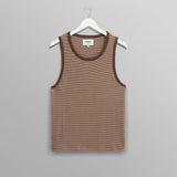 Montague Vest (Brown/Ecru)