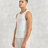 Montague Rib Vest (White)
