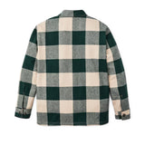 Wool Jac shirt (Pine/Beige)