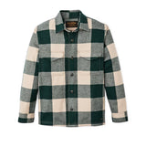 Wool Jac shirt (Pine/Beige)