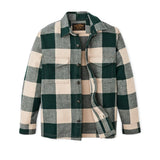 Wool Jac shirt (Pine/Beige)