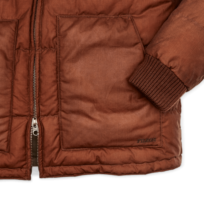 W's Waxed Down Jacket (Madder Root)