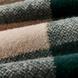 Wool Jac shirt (Pine/Beige)