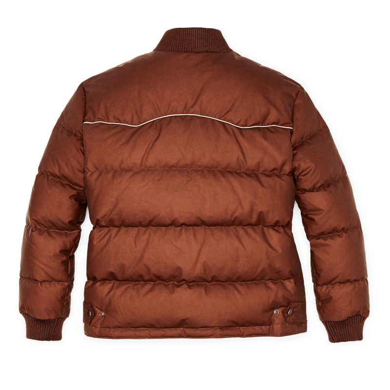 W's Waxed Down Jacket (Madder Root)