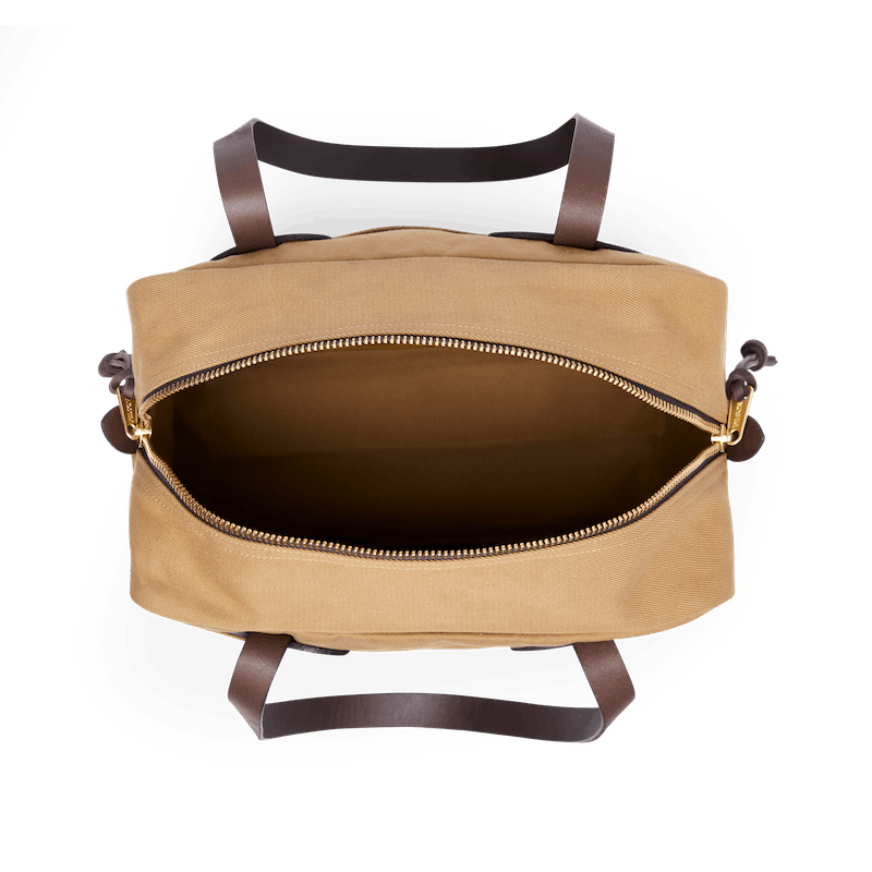 Tote Bag with Zipper (Tan)