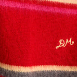 Rene V Jumper (Red/Pink Stripe)