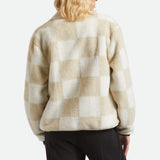 Delilah Sherpa Jacket (White/Natural)