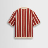 Porto Shirt Stipe Crochet (Ecru/Orange)