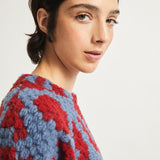 Muche Sweater (Red Flowers)