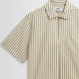 Sears Zip SS shirt (Natural Navy)