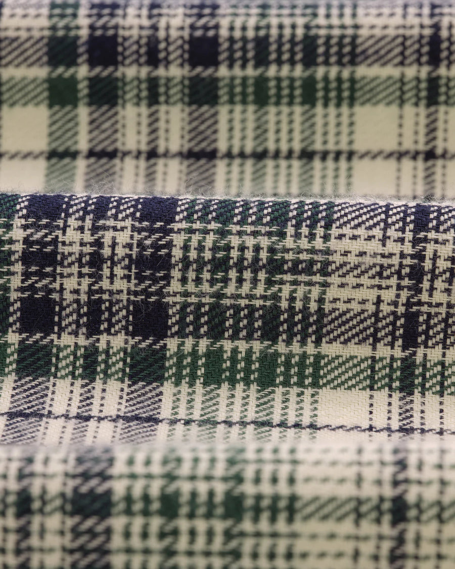 Shelly Shirt Flannel (Navy/Green)