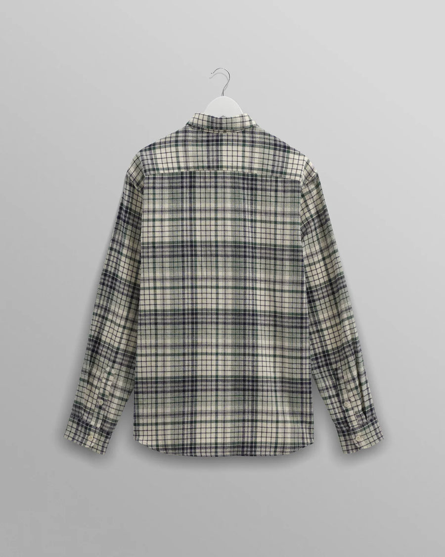 Shelly Shirt Flannel (Navy/Green)