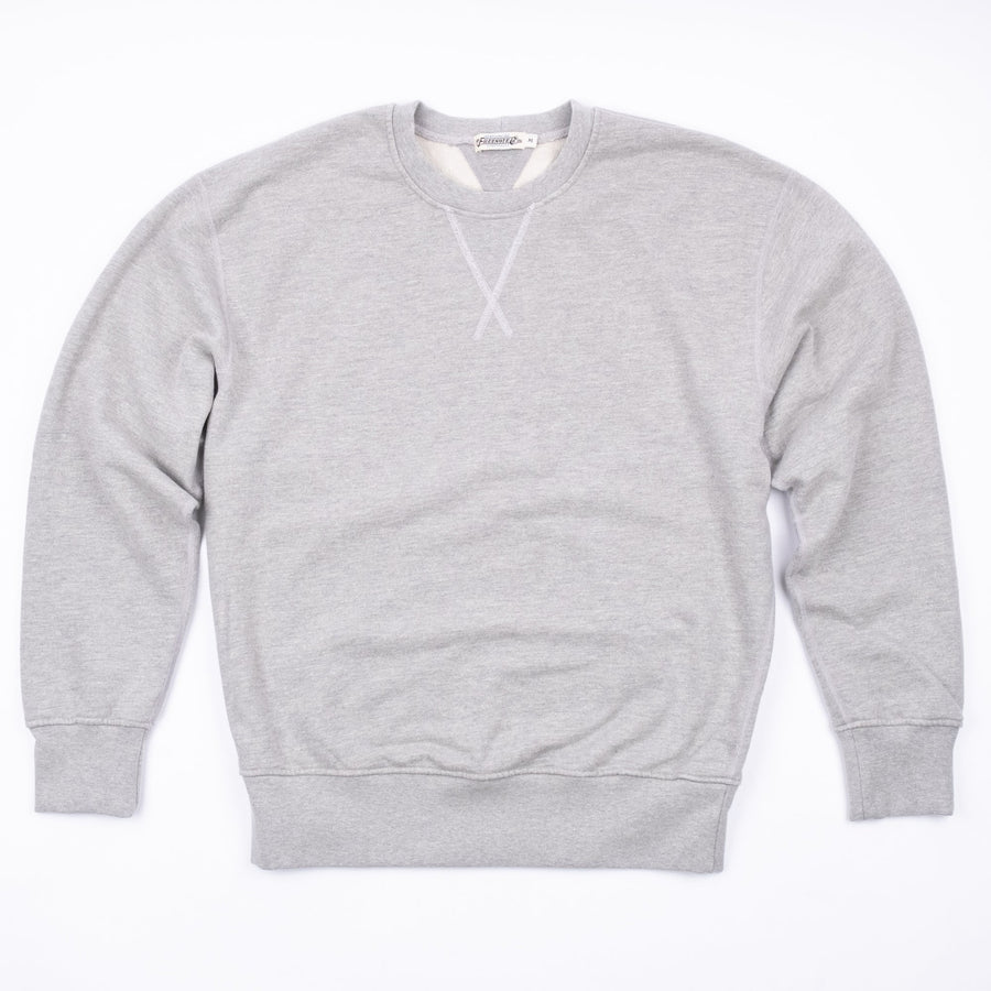 Deck Sweatshirt in Heather Grey