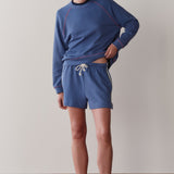 The Stripe Eco Terry Short (Lapis)