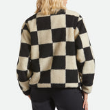 Delilah Sherpa Jacket (Black/Natural)