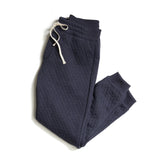 Corbet Quilted Jogger (Deep Ocean)