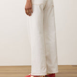 Charlie Wide Leg Pant (Ticking Stripe)