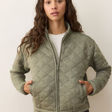 Corbet Quilted Jacket (Olive)