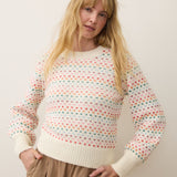 Alma Crewneck Sweater (Rainbow)