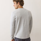 Pacifica Stretch Henley (Light Grey)