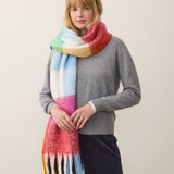 Brushed Scarf (Multi Plaid)
