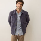 Max Moleskin Overshirt (Mood Indigo)