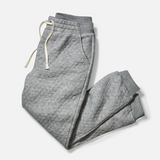 Corbet Quilted Jogger (Grey Heather)