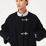 Fireman Jacket (Golf Wool/Navy)