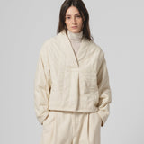 Toku Sweater Quilted Cotton (Ecru)