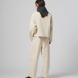 Toku Sweater Quilted Cotton (Ecru)