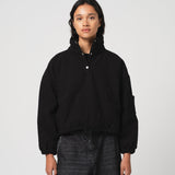Marky Sweater Padded Cotton (Black)