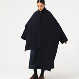G.o.D. Blanket Scarf Pachuca Wool (Navy)
