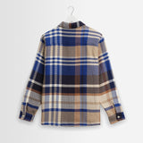 Whiting Overshirt (Bold Check/Blue and Tan)
