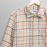 Whiting Overshirt (Ecru and Multicolor)