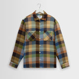 Whiting Overshirt (Khaki and Multi Color Pike Check)