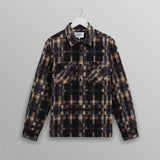 Whiting Overshirt Glitch Check (Natural/Navy)