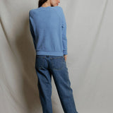 The Ziggy Reverse Fleece (Pacific Blue)
