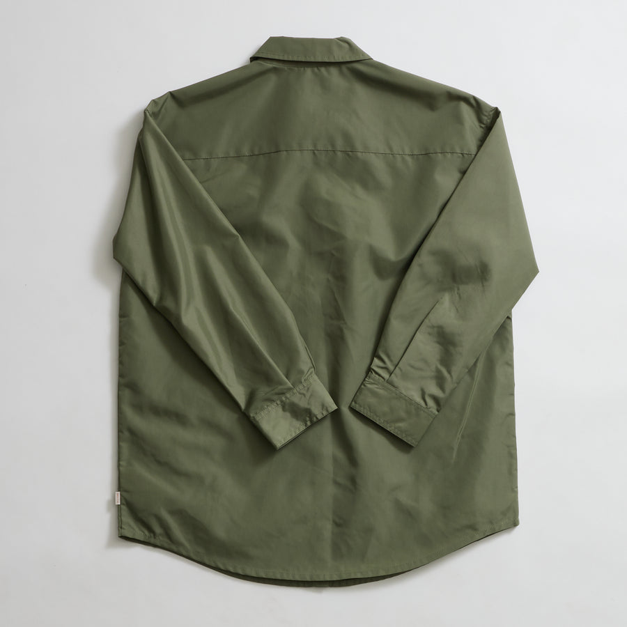 Bora Vintage Nylon Jacket (Olive Surplus)