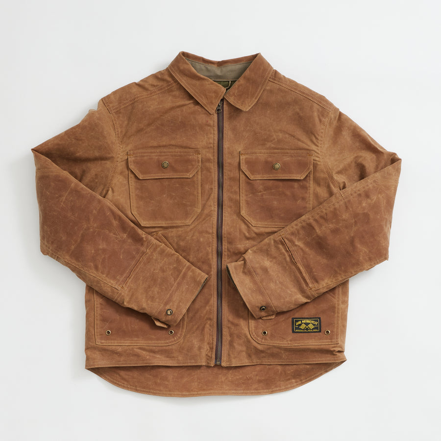 Brown Leather Jacket for Men (Driggs Jacket)